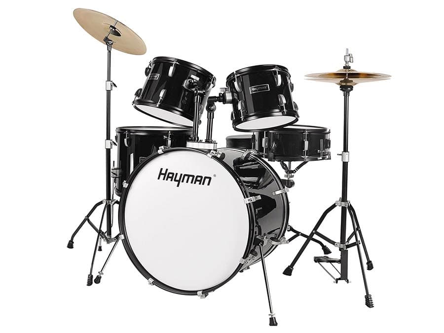 HM-100-BK Start Series 5-delig drumstel — Hayman