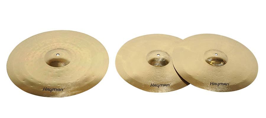 HM-100-BK Start Series 5-delig drumstel — Hayman