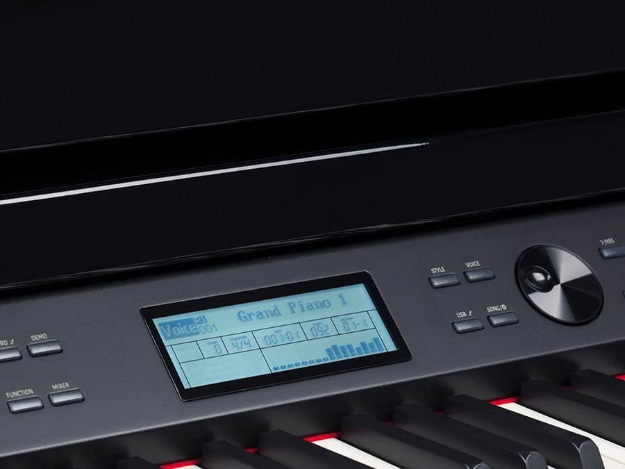 GRAND510/BK Forte Series digitale vleugel — Medeli