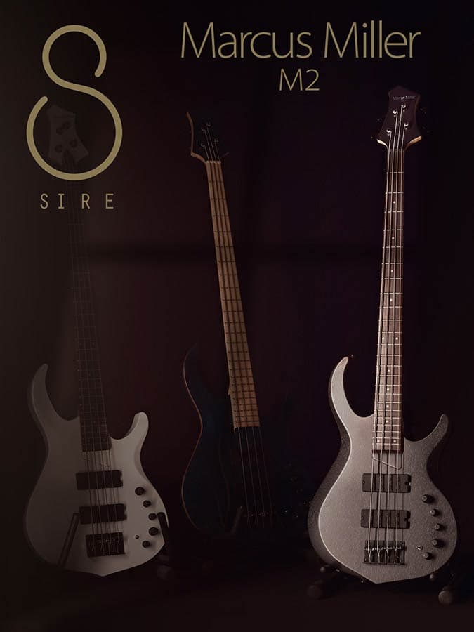 M2+ 4/TBK M Series Marcus Miller basgitaar — Sire