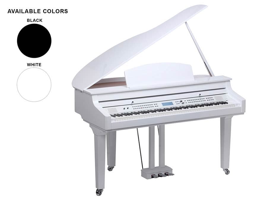 GRAND510/WH Forte Series digitale vleugel — Medeli