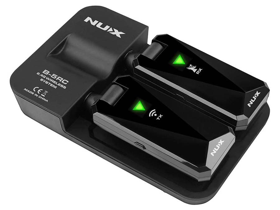 B-5RC 2.4 GHz draadloos systeem voor gitaar — NUX