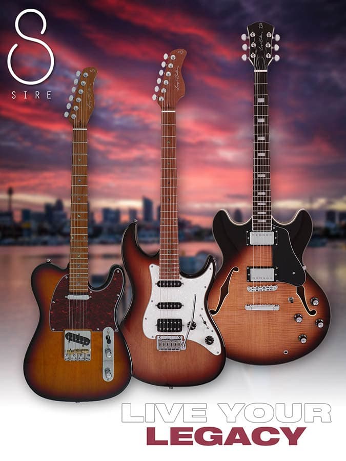 H7/VS H Series Larry Carlton electrische archtop gitaar — Sire