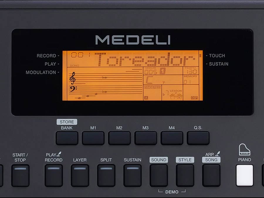 MK200 Millenium Series keyboard — Medeli