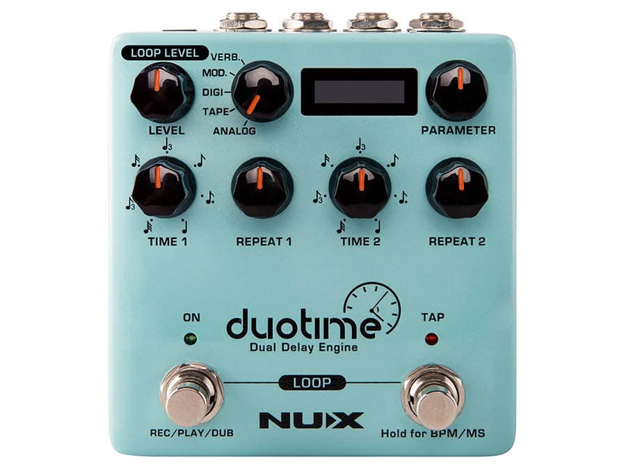 NDD-6 Verdugo Series effectpedaal dual delay engine DUO TIME — NUX