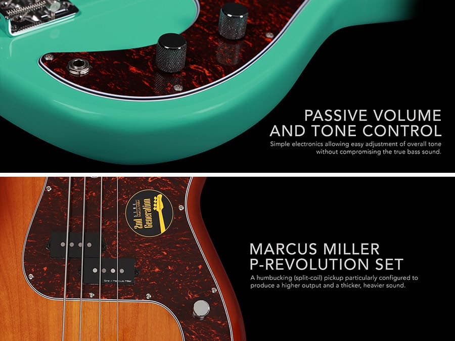 P5 A4F/TS P Series Marcus Miller basgitaar — Sire
