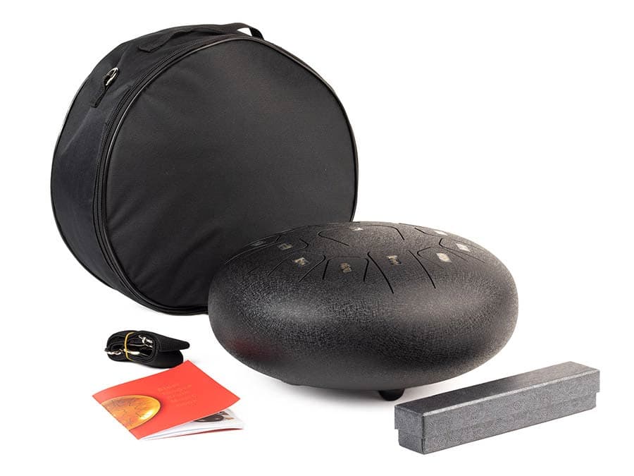 HTD1213/BK stalen tongdrum 12" zwart — Hayman