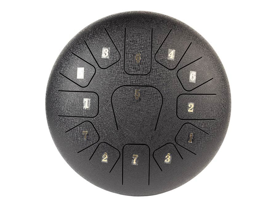HTD1213/BK stalen tongdrum 12" zwart — Hayman