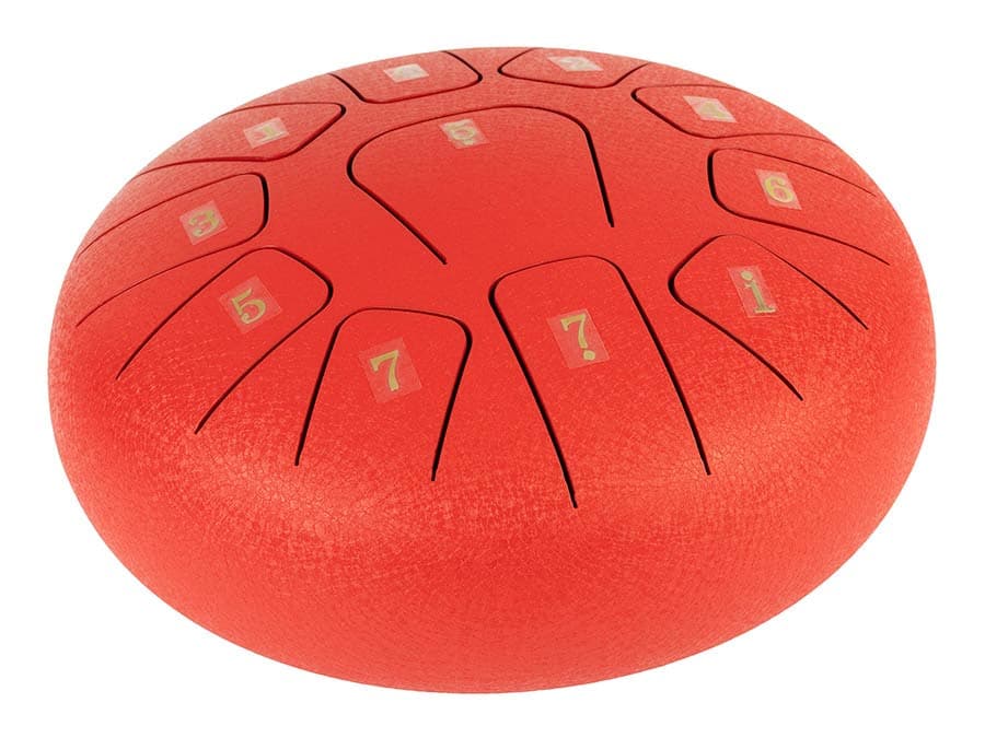 HTD1011/RD stalen tongdrum 10" rood — Hayman