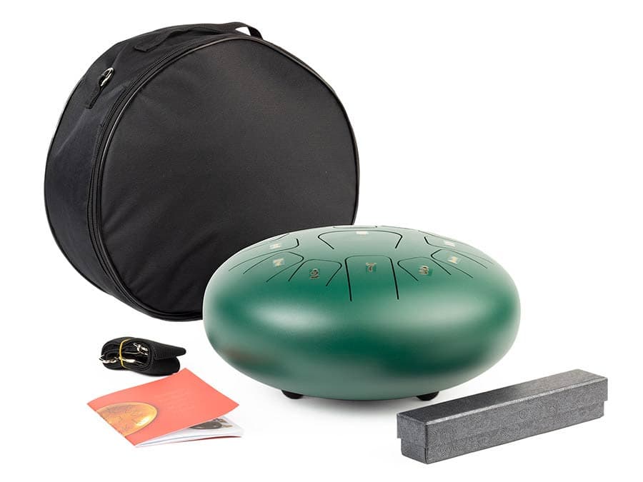 HTD1213/GN stalen tongdrum 12" groen — Hayman