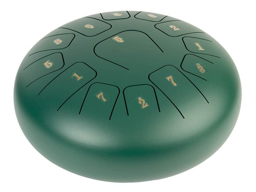 HTD1213/GN stalen tongdrum 12" groen — Hayman