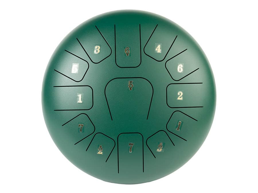HTD1213/GN stalen tongdrum 12" groen — Hayman