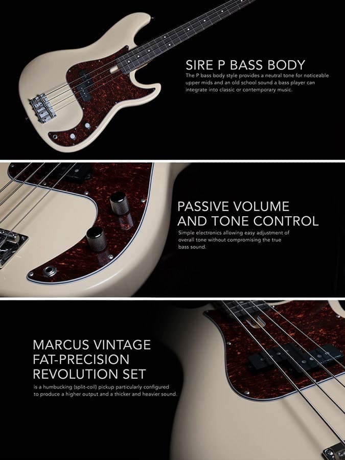 P5R A4/NT P Series Marcus Miller basgitaar — Sire