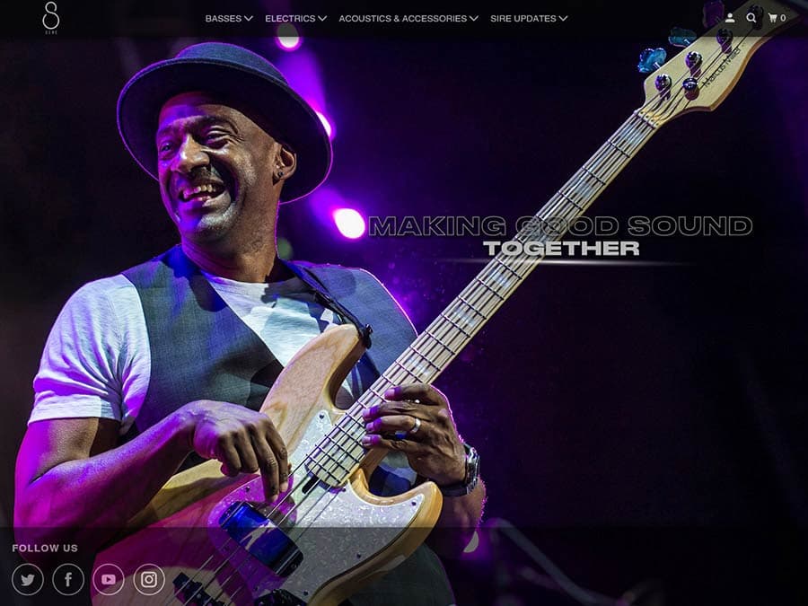 V5.24 A4/MLG V Series Marcus Miller basgitaar — Sire