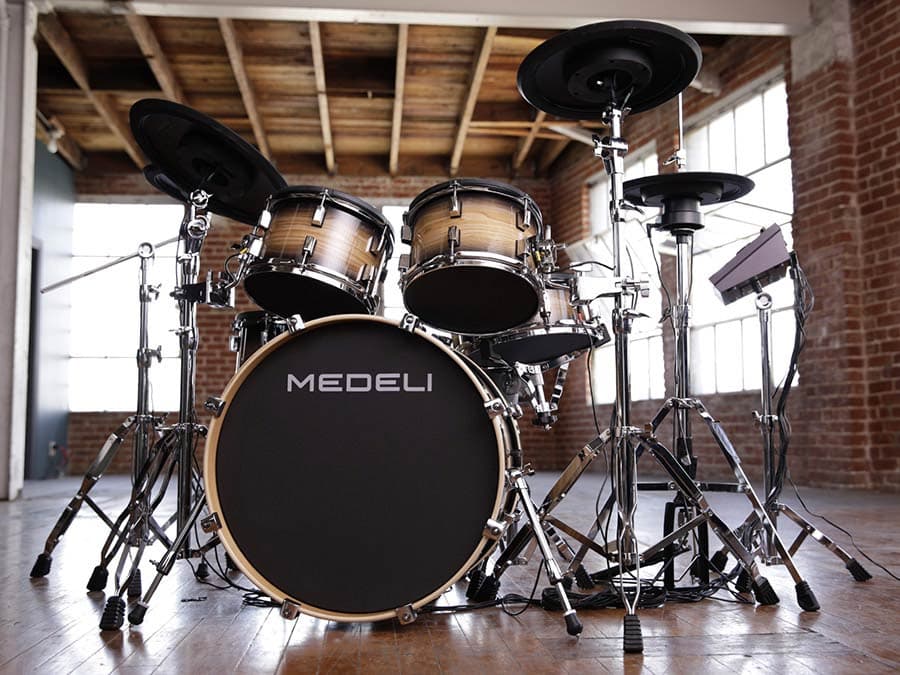MZ928 portable digitale drum coach/extensie pad — Medeli