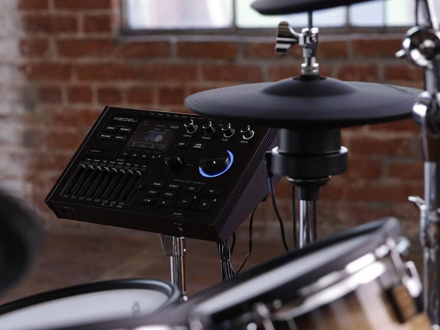 MZ928 portable digitale drum coach/extensie pad — Medeli