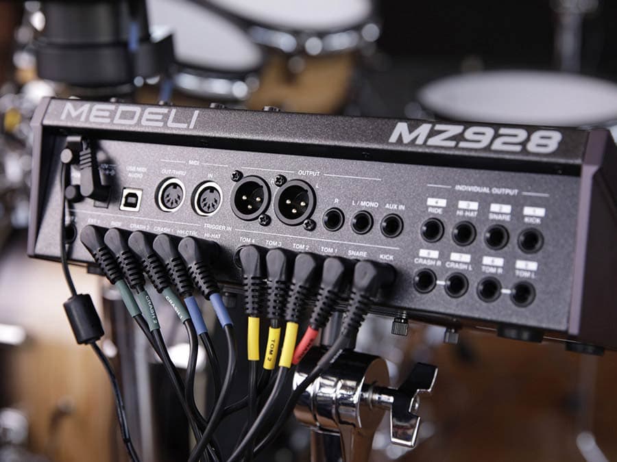 MZ928 portable digitale drum coach/extensie pad — Medeli