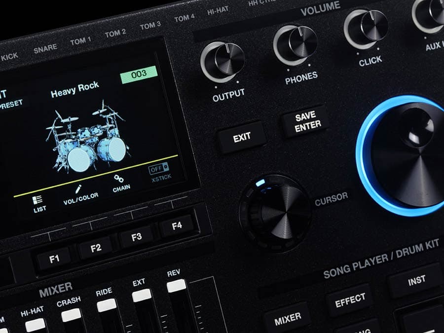 MZ928 portable digitale drum coach/extensie pad — Medeli