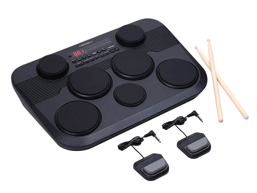 DD221 draagbare elektronische drumcomputer — Medeli