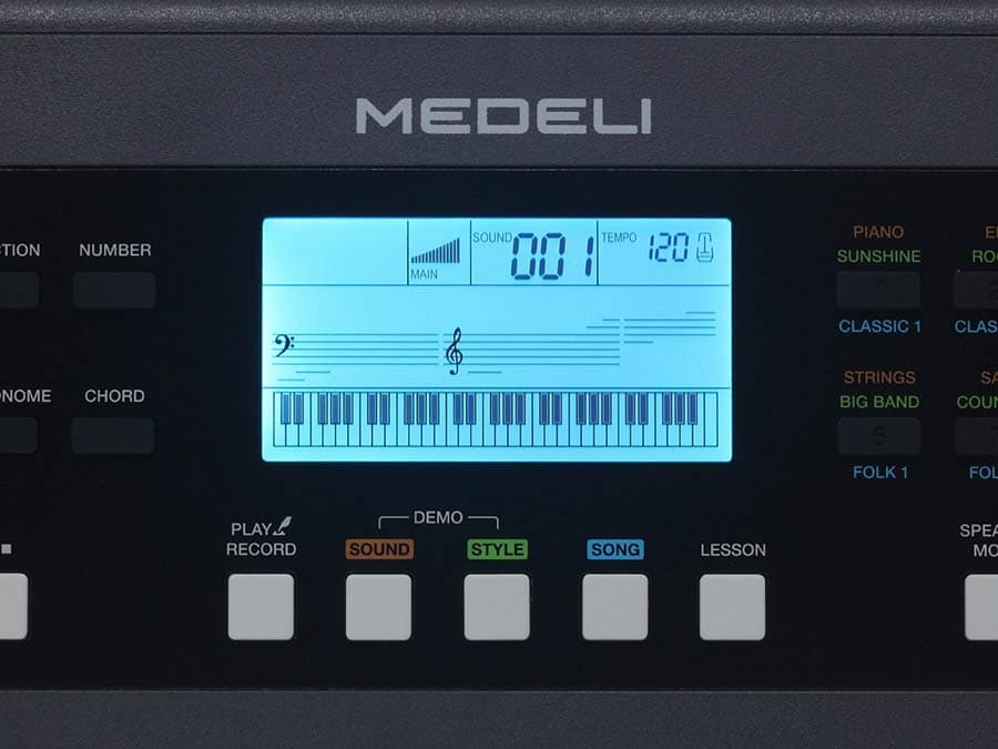 MK61 Nebula Series basis keyboard — Medeli