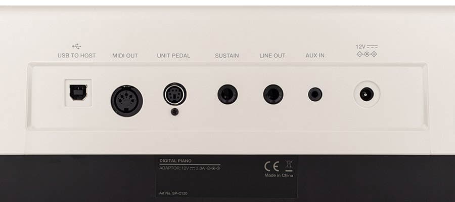 SP-C120/WH Performer Series digitale stage piano — Medeli