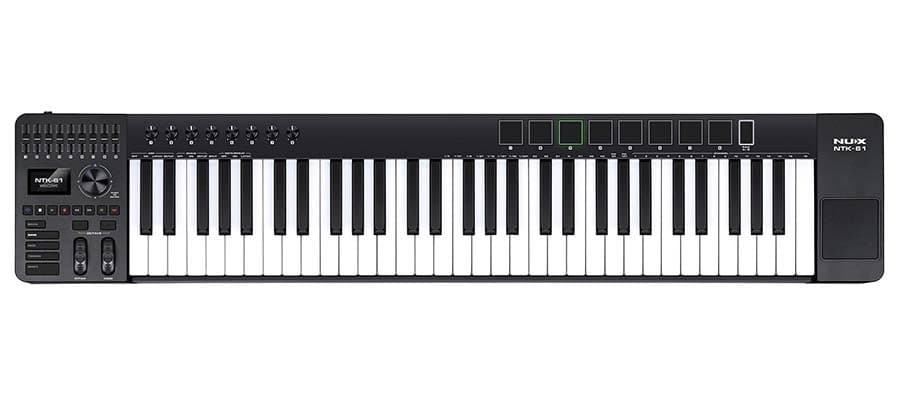 NTK-61 USB MIDI keyboard controller — NUX