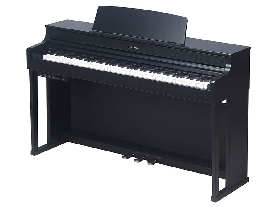 UP405E/BK Forte Series digitale vleugel — Medeli