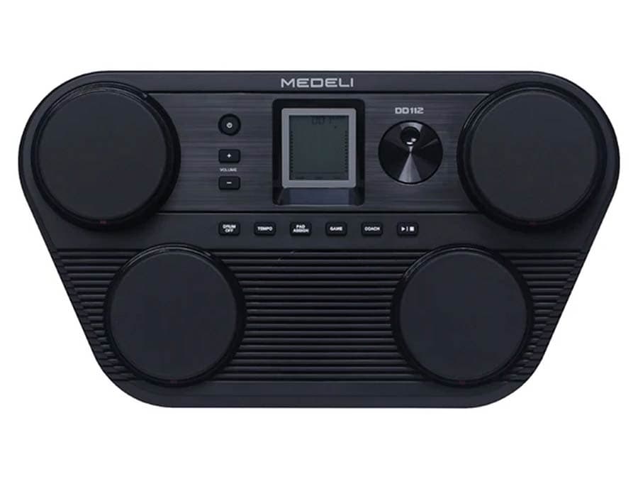 DD112/BK draagbare elektronische drumcomputer — Medeli