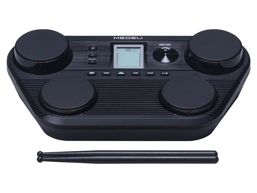 DD112/BK draagbare elektronische drumcomputer — Medeli