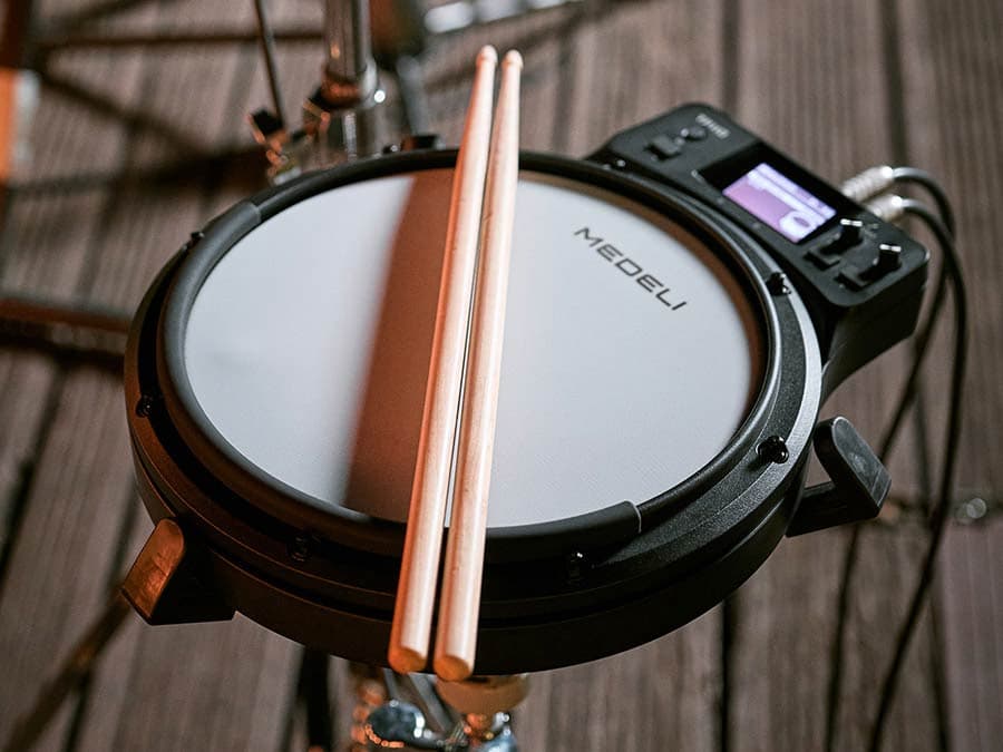 TP110 portable digitale drum coach/extensie pad — Medeli