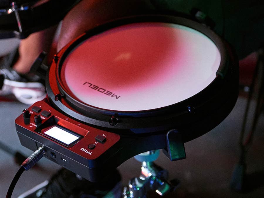 TP110 portable digitale drum coach/extensie pad — Medeli