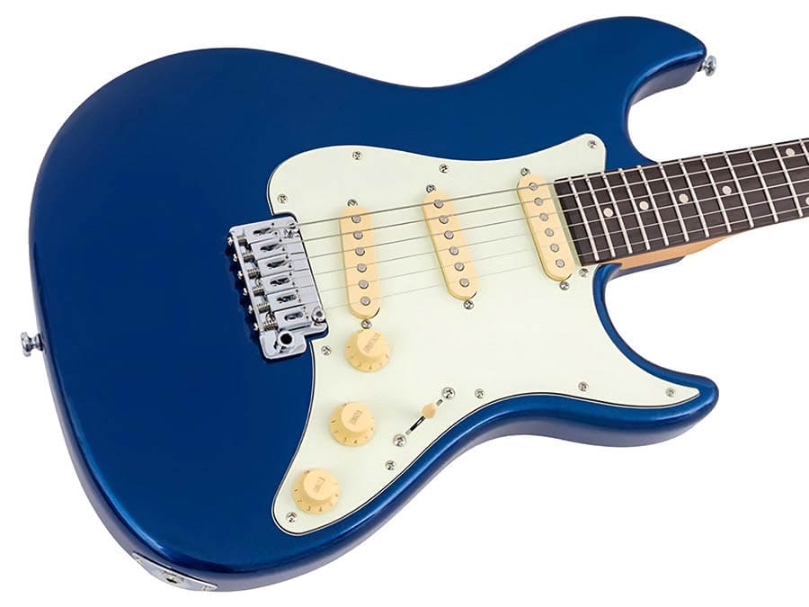 S3N/DNA S Series Larry Carlton elektrische gitaar S-style donker blauw — Sire