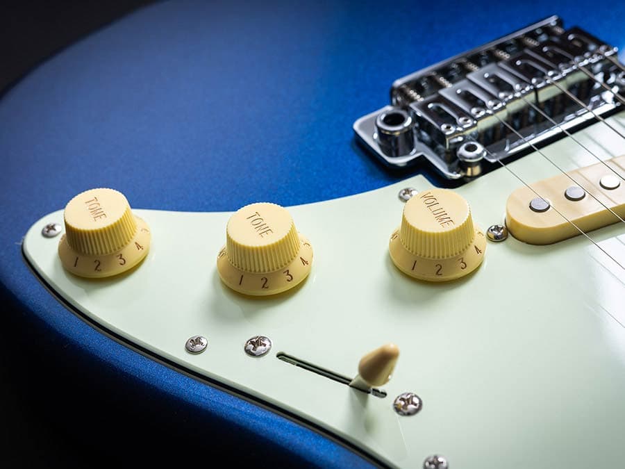 S3N/DNA S Series Larry Carlton elektrische gitaar S-style donker blauw — Sire