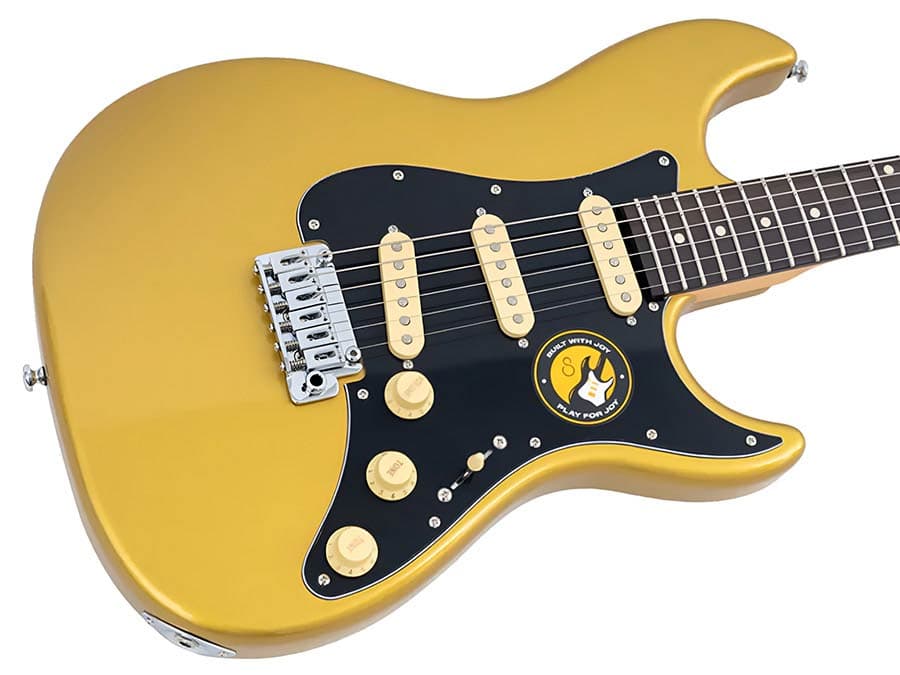 S3N/MGO S Series Larry Carlton elektrische gitaar S-style metallic goud — Sire
