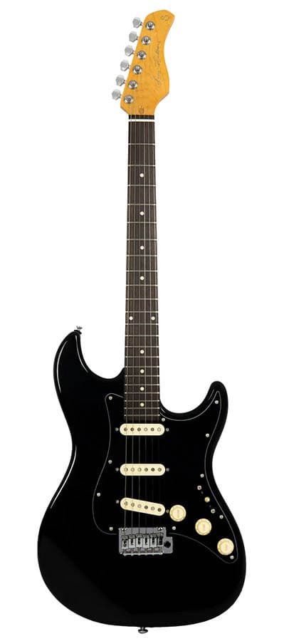 S3N/BK S Series Larry Carlton elektrische gitaar S-style zwart — Sire