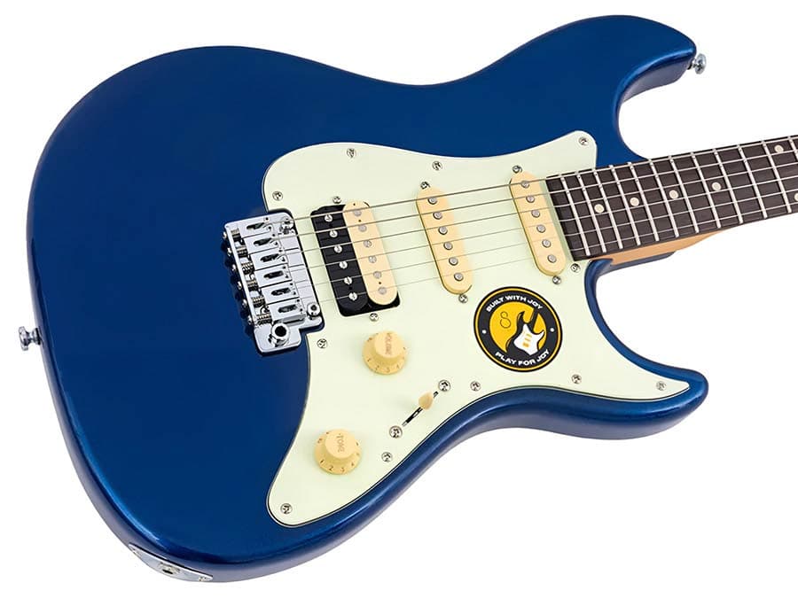 S3N HSS/DNA S Series Larry Carlton elektrische gitaar S-style donker blauw — Sire