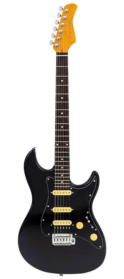 S3N HSS/BK S Series Larry Carlton elektrische gitaar S-style zwart — Sire