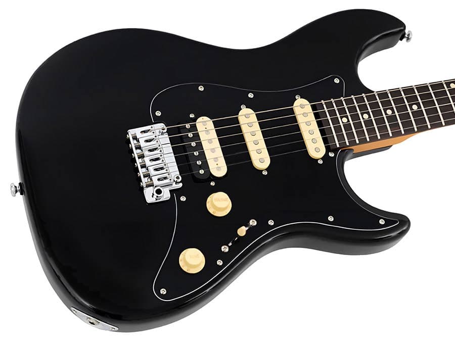 S3N HSS/BK S Series Larry Carlton elektrische gitaar S-style zwart — Sire