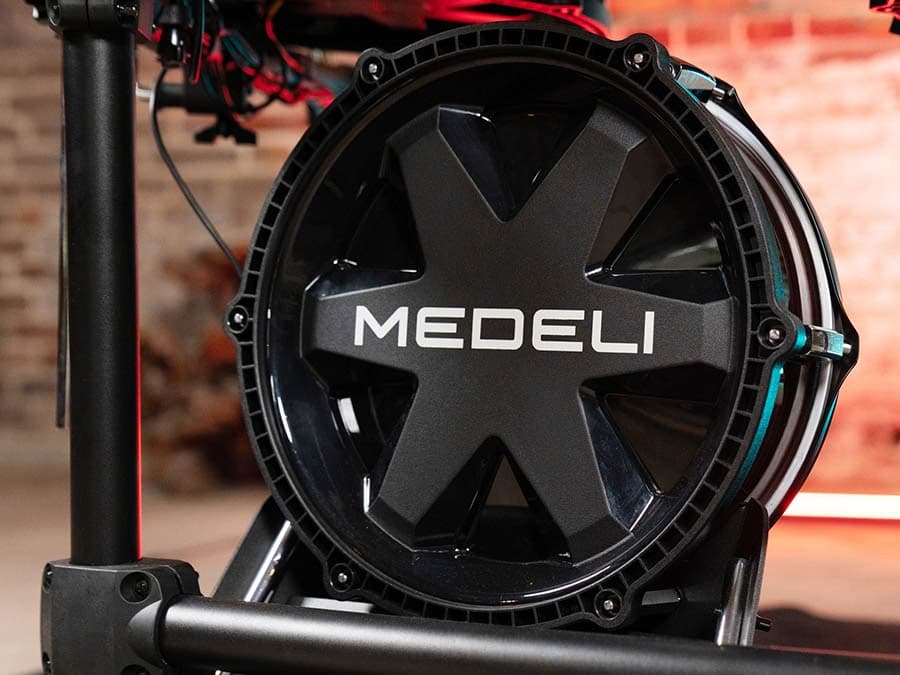 MZ923 portable digitale drum coach/extensie pad — Medeli