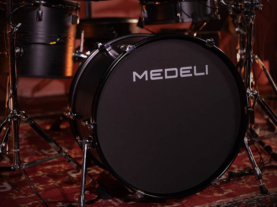 MZ729 portable digitale drum coach/extensie pad — Medeli