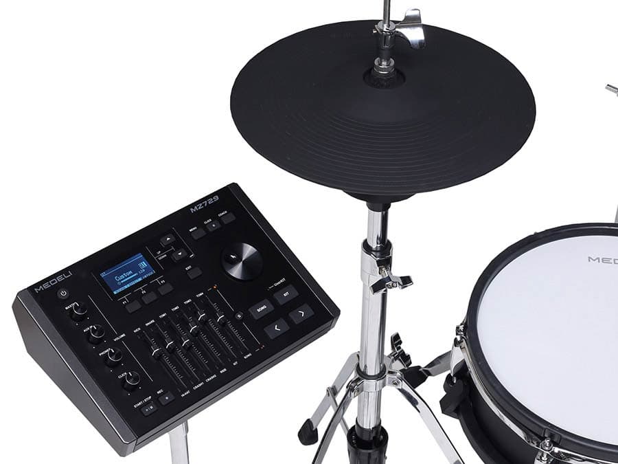 MZ729 portable digitale drum coach/extensie pad — Medeli
