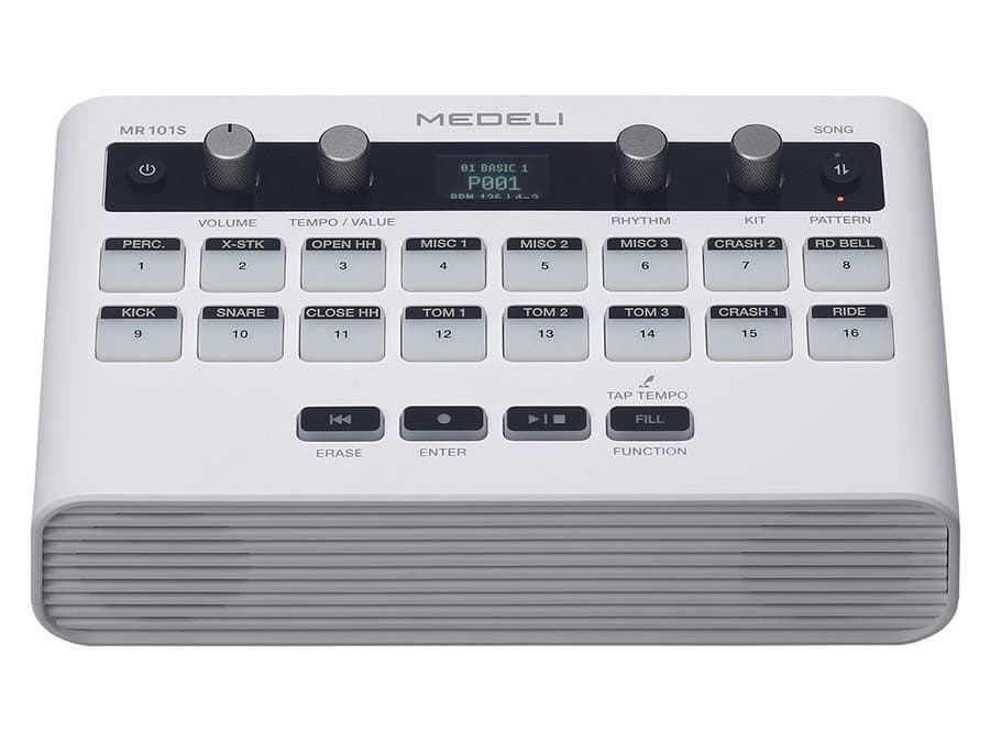 MR101S portable digitale drum coach/extensie pad — Medeli