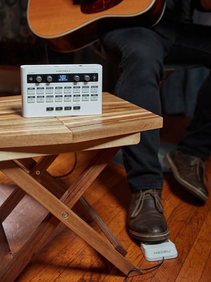 MR101S portable digitale drum coach/extensie pad — Medeli