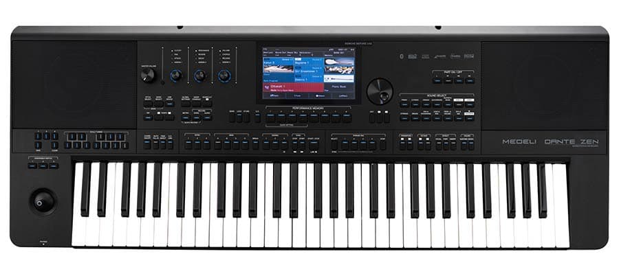 DANTE-ZEN Arranger Pro Series keyboard — Medeli
