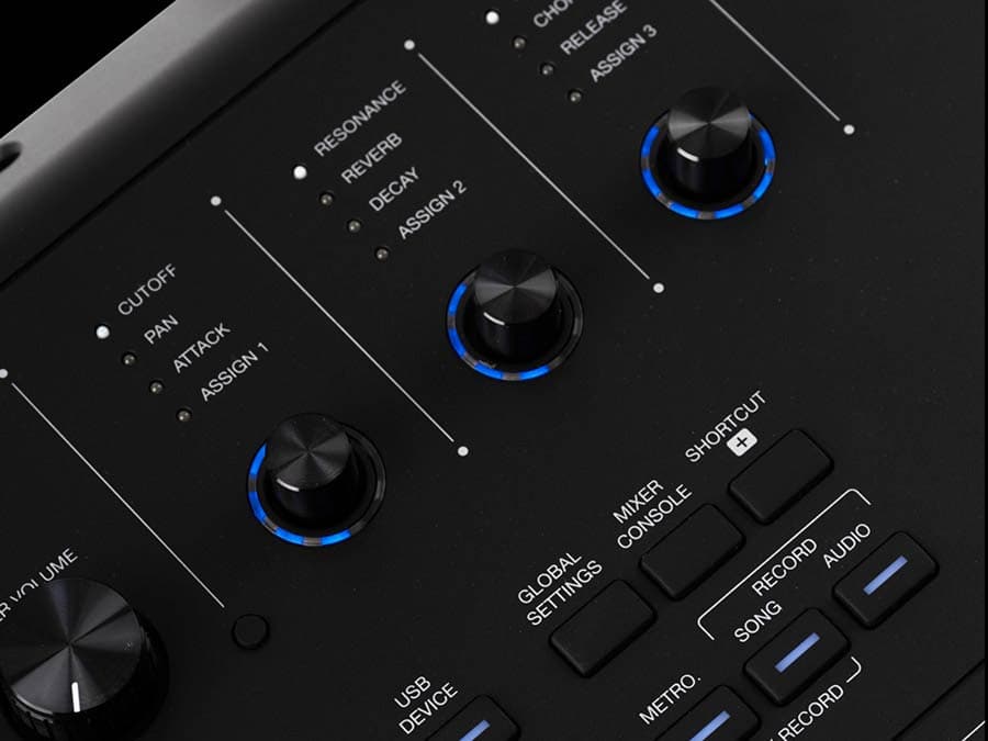 DANTE-ZEN Arranger Pro Series keyboard — Medeli