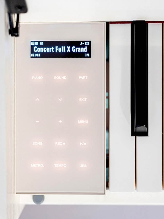 UP605/WH Forte Series digitale vleugel — Medeli