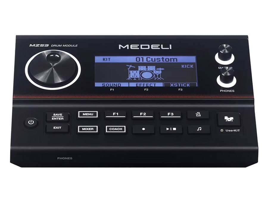 MZ538 portable digitale drum coach/extensie pad — Medeli