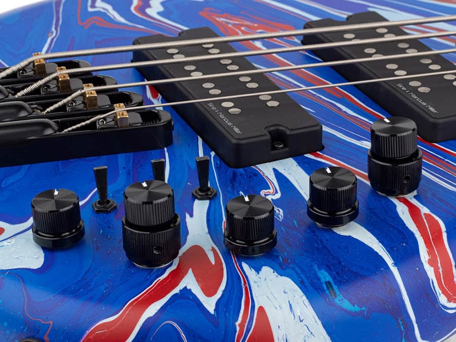 M6H 4/BLSW M Series Marcus Miller basgitaar — Sire