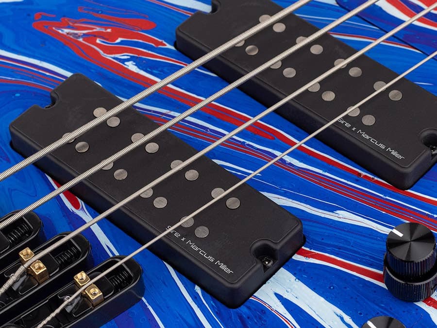 M6H 4/BLSW M Series Marcus Miller basgitaar — Sire