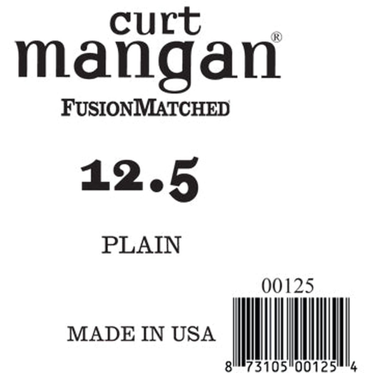 Guitar Plain Strings Piece 125 12.5 Ball End — Curt Mangan